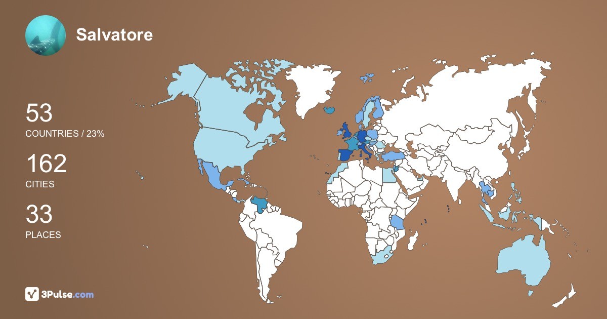 Изображение Карты путешествий Salvatore Ummarino