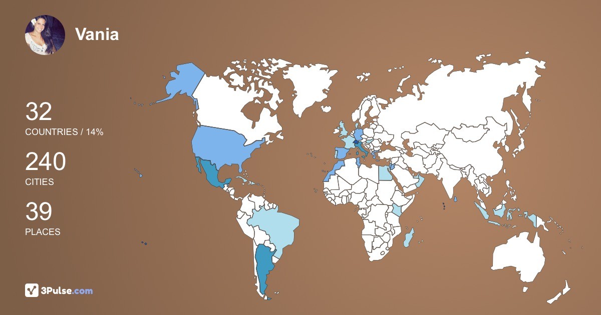 Изображение Карты путешествий Vania Balmelli