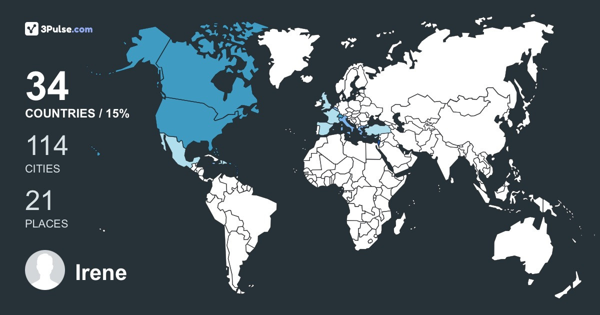 Изображение Карты путешествий Irene Soika