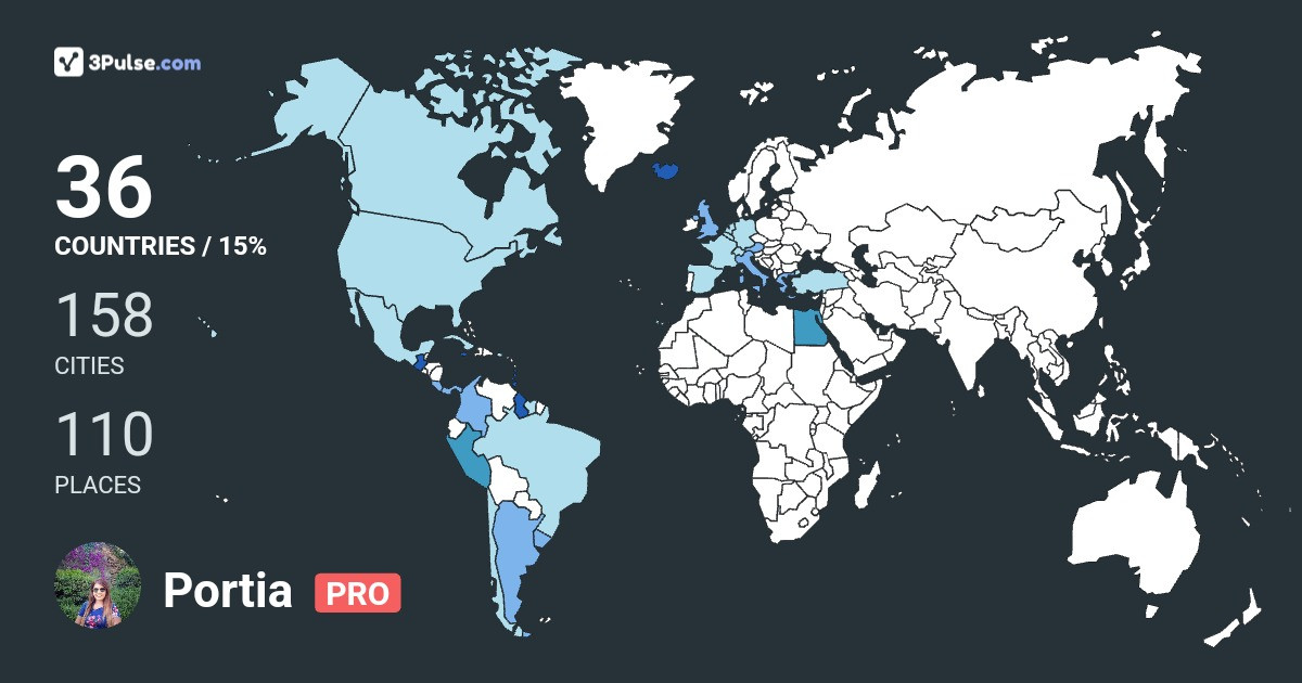 Изображение Карты путешествий Portia Mohammed