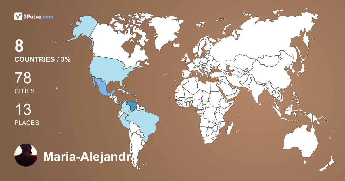 Изображение Карты путешествий Maria-Alejandra Navas-Lanz