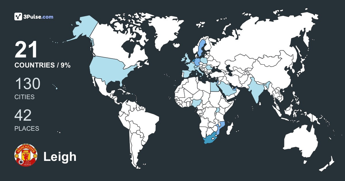 Изображение Карты путешествий Leigh Wassermann