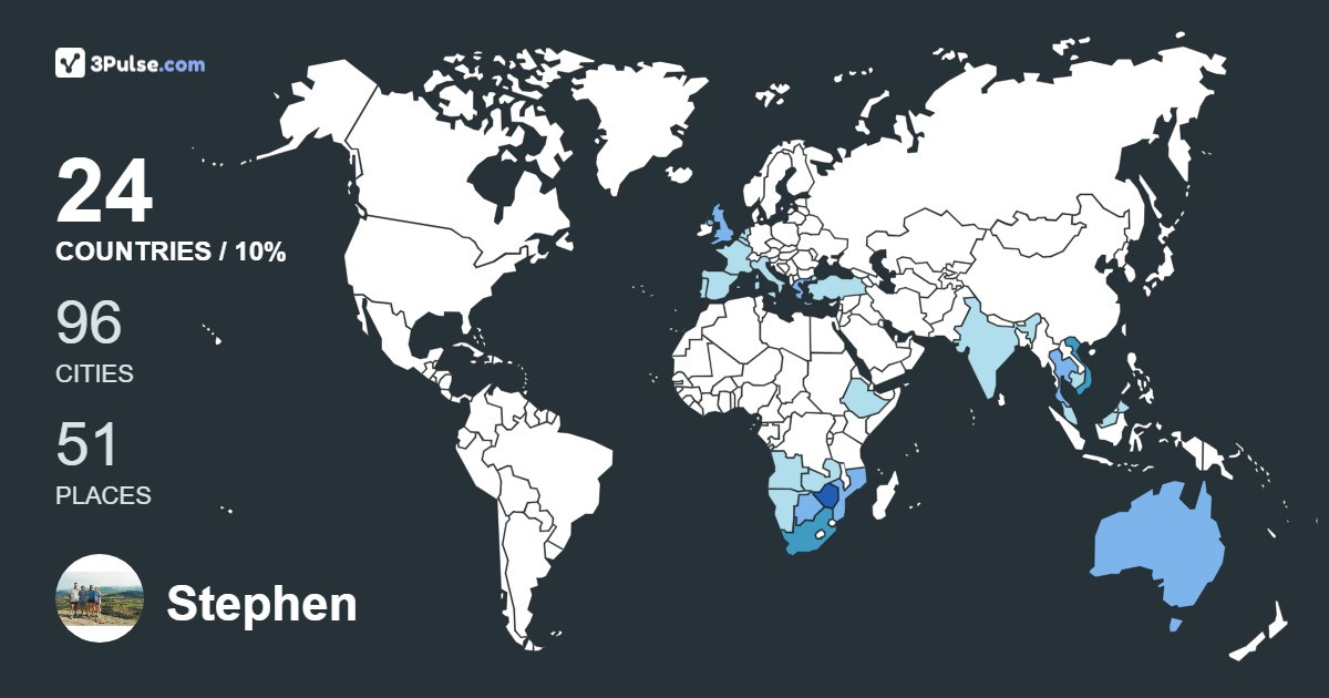 Изображение Карты путешествий Stephen Old