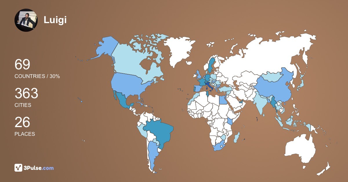 Изображение Карты путешествий Luigi Mandelli