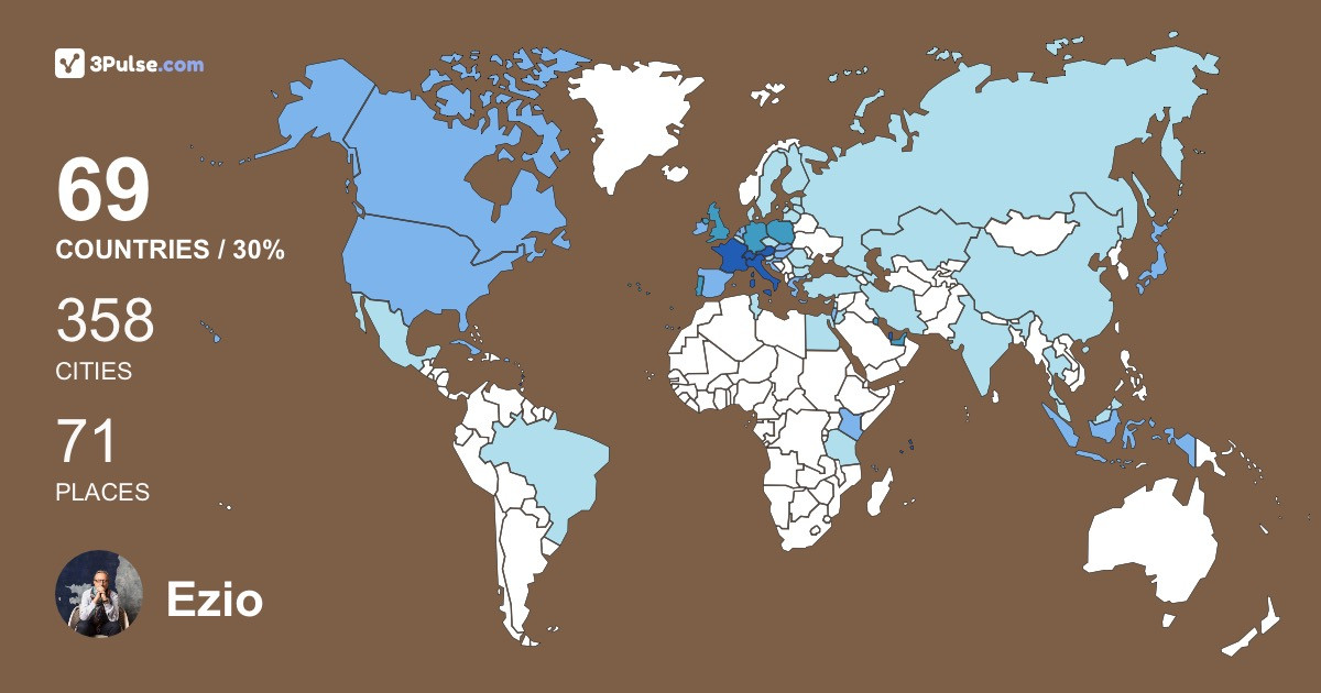 Изображение Карты путешествий Ezio Riva