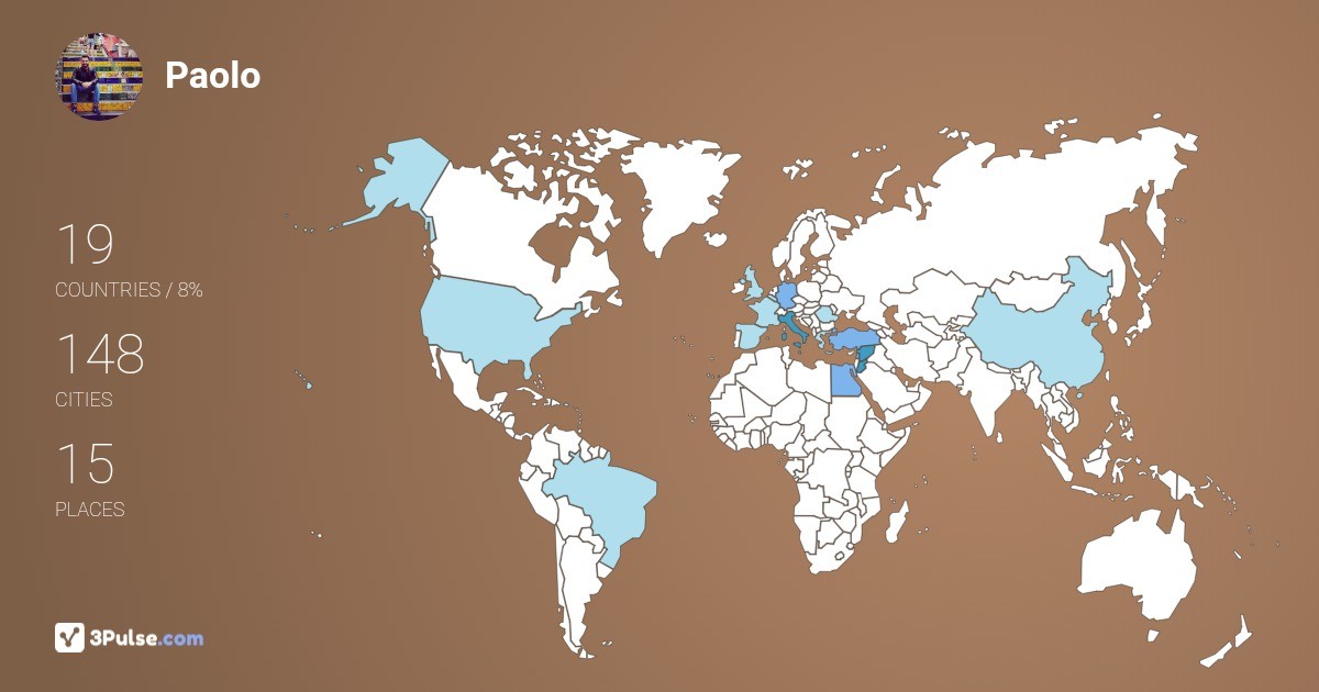 Изображение Карты путешествий Paolo Marini