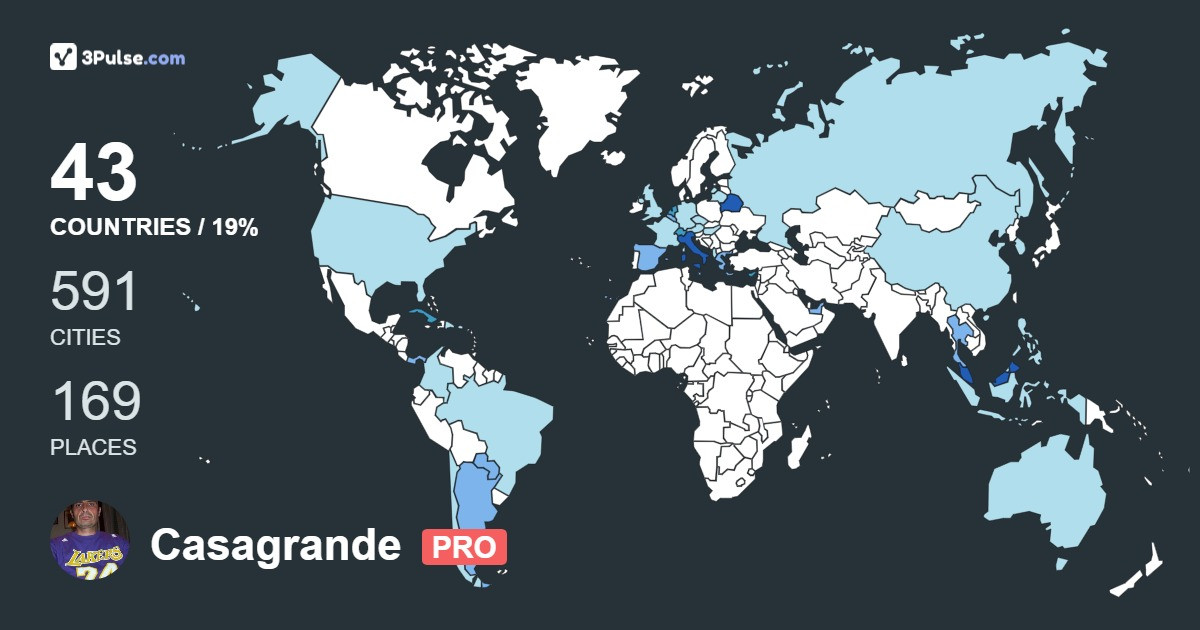 Изображение Карты путешествий Casagrande Vito