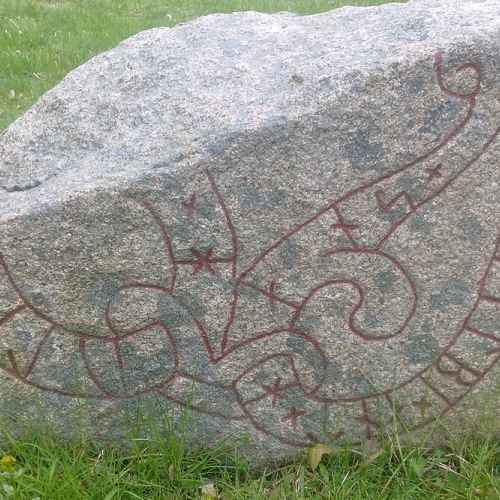 Rune stone photo