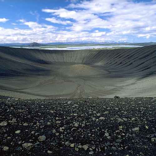 Hverfjall Crater photo