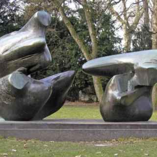 Two-Piece Reclining Figure: Points photo
