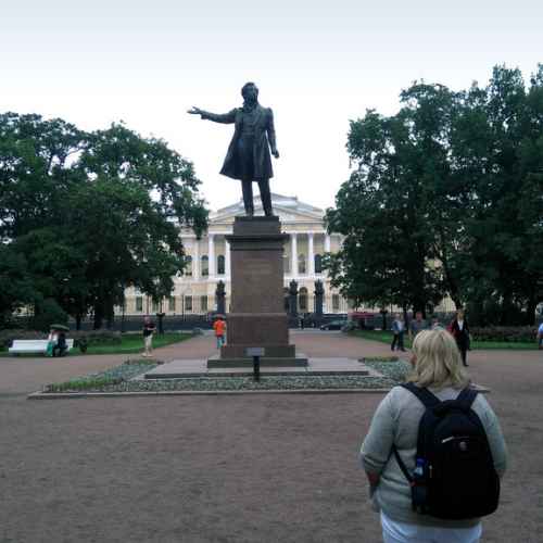 Pushkin monument photo