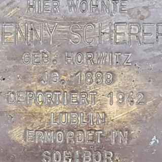 Jenny Scherer geb. Horwitz