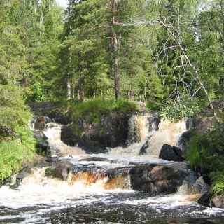 Рускеальские водопады