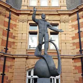Statue of Yuri Gagarin photo