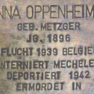 Anna Oppenheimer geb. Metzger