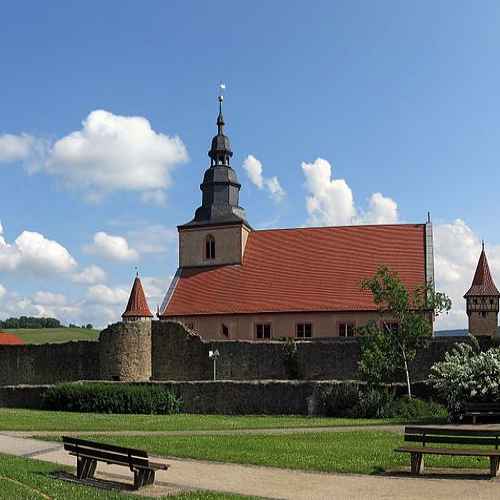 Kirchenburg Ostheim photo