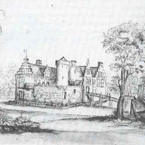 Terrein van voormalig kasteel Drakenburg photo