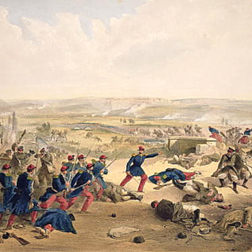 Сражение на Черной речки 4 августа 1855