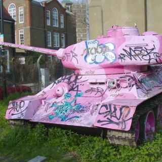 Mandela Way T-34 Tank