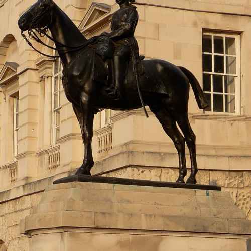 Equestrian statue of the Viscount Wolseley