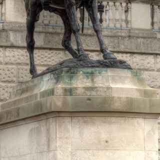 Equestrian statue of the Earl Roberts