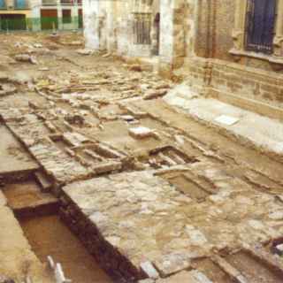 Restos de la mezquita