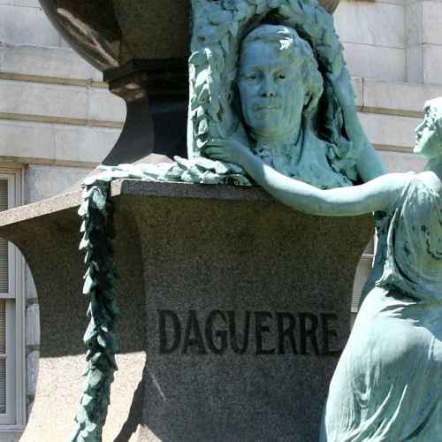 Louis Daguerre Statue photo
