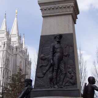 Brigham Young Monument photo