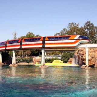 Tomorrowland Monorail Station