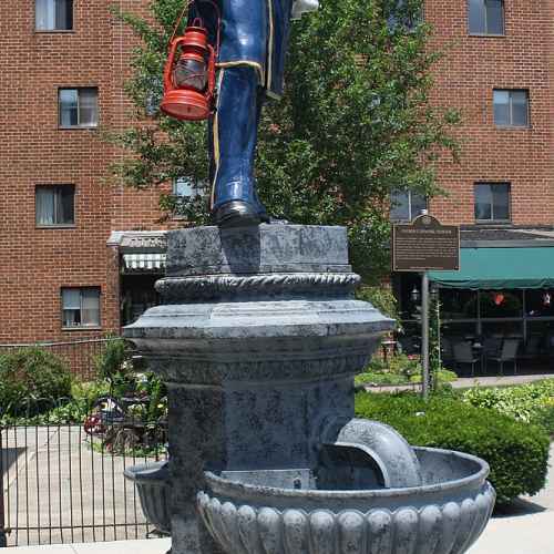 Fireman Statue photo