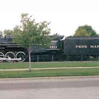 Pere Marquette Railroad Locomotive 1223