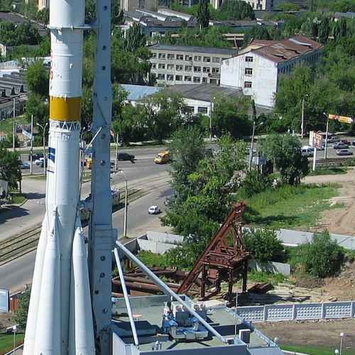 The Soyuz rocket launch
