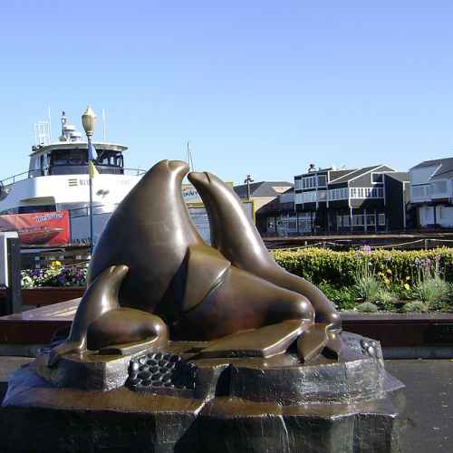Sealion Statue