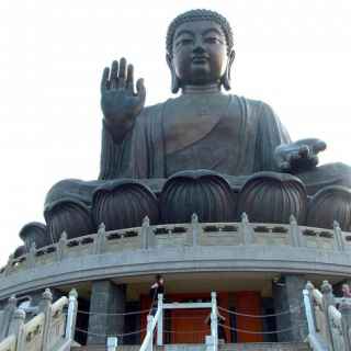Tian Tan Buddha Statue photo