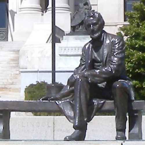 Seated Lincoln photo