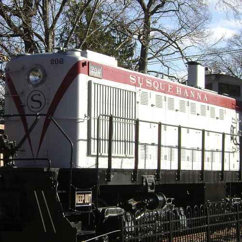 New York, Susquehanna and Western Railroad ALCO Type S-2 Locomotive photo