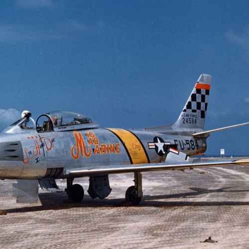 F-86F 'Sabre' Fighter (U.S.A. photo