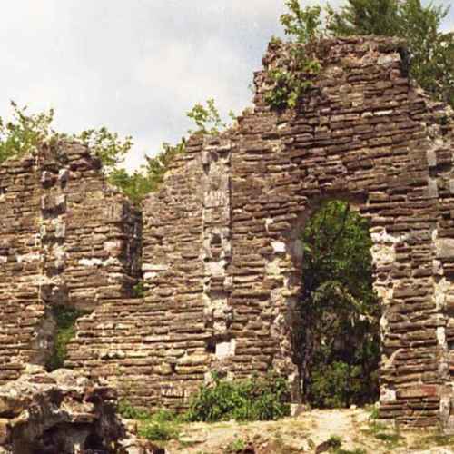 Руины византийского храма photo