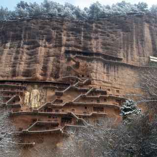 Maijishan Grottoes photo