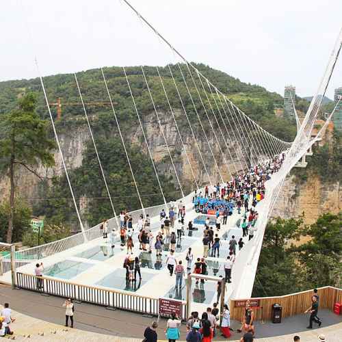 Стеклянный мост Чжанцзяцзе photo