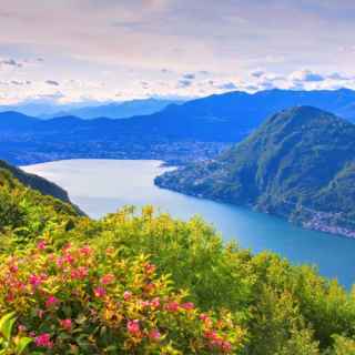 Lake Lugano photo
