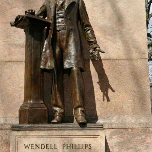 Wendell Phillips Statue photo