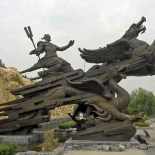 Wuhan Flood Protection Monument photo
