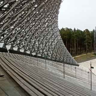 Dziesmu svētku estrāde Mežaparkā Rīga