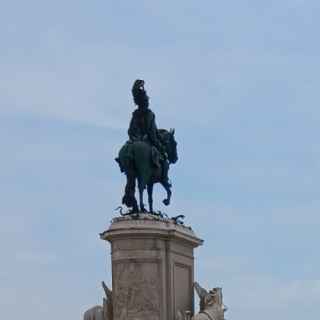 Monument to King Jose, Praco Da Commercio, Lisbon