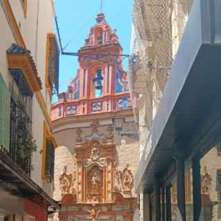 Church in the central district of Seville