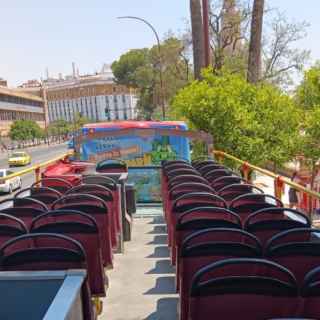 Open top bus, Seville