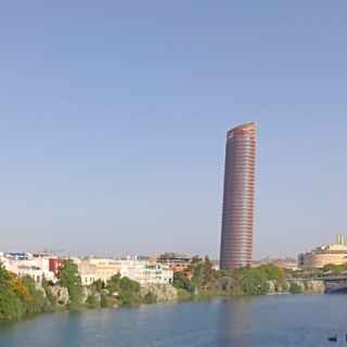 Sevilla Tower, the tallest building in Seville