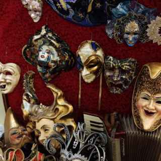 Venice art mask factory