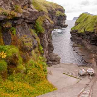 Gjógv Natural Harbor